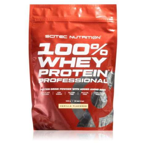Scitec Nutrition 100% Whey Protein Professiona syrovátkový protein s trávícími enzymy příchuť Va