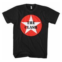 The Clash tričko, Star Badge Black, pánské