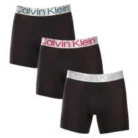 3PACK pánské boxerky Calvin Klein černé (NB3131A-NC4)