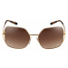 VOGUE Eyewear Sluneční brýle hnědá / zlatá