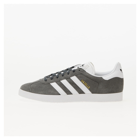 adidas Gazelle Solid Grey/ White/ Gold Metallic