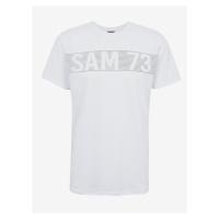 SAM73 Bílé pánské tričko SAM 73 Barry - Pánské