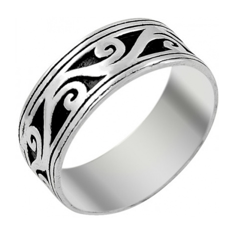 OLIVIE Pánský stříbrný prsten 3734