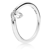 Pandora Stříbrný prsten s kamínky 197790CZ 52 mm