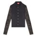 Košile diesel c-swit-ls shirt jet black