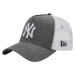 TMAVĚ ŠEDÁ PÁNSKÁ KŠILTOVKA NEW ERA JERSEY ESS 9FORTY NEW YORK YANKEES TRUCKER CAP