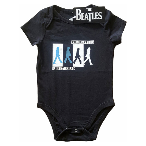 The Beatles kojenecké body tričko, Abbey Road Crossing, dětské RockOff
