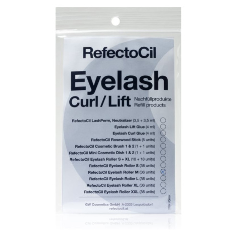 RefectoCil Eyelash Curl natáčky na trvalou na řasy velikost M 36 ks