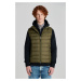 VESTA GANT LIGHT DOWN GILET zelená