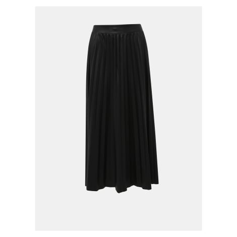 Černá plisovaná maxi sukně ONLY Anina