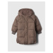 GAP Baby prošívaná nepromokavá parka PrimaLoft® - Kluci