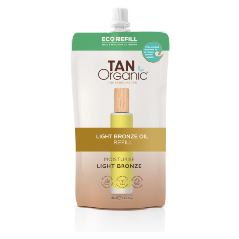 Tan Organic Samoopalovací olej (Light Bronze Oil) - náhradní náplň 200 ml TanOrganic