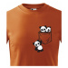 Dětské tričko Pandy v kapse - stylový originál