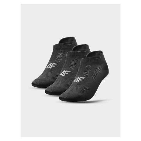 4F H4Z22-SOD001 DEEP BLACK Ponožky EU H4Z22-SOD001 DEEP BLACK