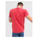 Červené pánské tričko s logem GAP