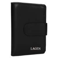 Dámská kožená peněženka Lagen Kamila - černá