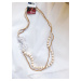 SARLINI náhrdelník s korálky Barva: Bílá