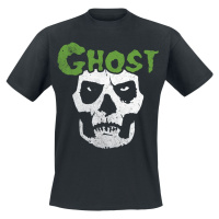 Ghost Skull Tričko černá