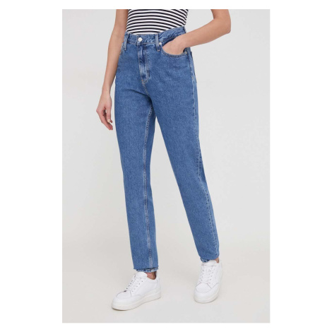 Džíny Calvin Klein Jeans dámské, high waist, J20J222766