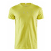 Pánské tričko CRAFT Deft SS žlutá