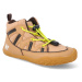 Barefoot kotníková obuv Ballop - Intense brown hnědá vegan