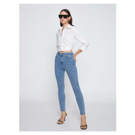 Koton Skinny Leg Jeans High Waisted Jeans - Carmen Jean