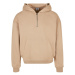 Boxy Zip Hoody - unionbeige