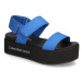 CALVIN KLEIN JEANS FLATFORM SANDAL SOFTNY