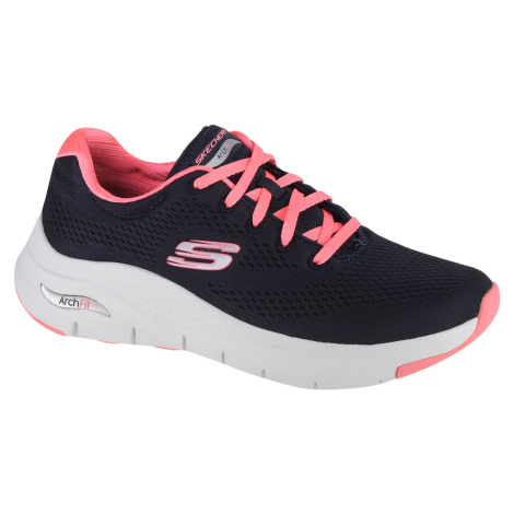 TMAVĚ MODRÉ DÁMSKÉ TENISKY SKECHERS ARCH FIT-BIG APPEAL Tmavě modrá