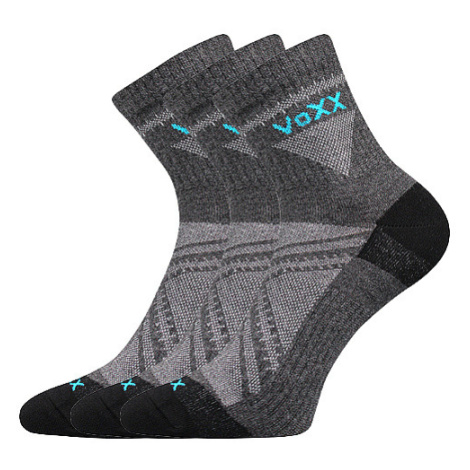 VOXX® ponožky Rexon 01 tm.šedá melé 3 pár 117301