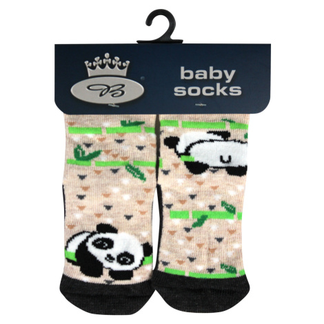 Boma Dora Abs Kojenecké protiskluzové ponožky BM000002527300101350 panda