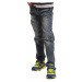 Alpine Pro Algodo Dětské jeans KPAJ066 tmavá ocelověmodrá