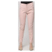 Růžové kalhoty s kamínky Desigual