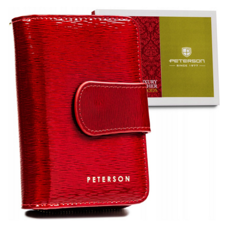Dámská kožená peněženka na patentku Peterson