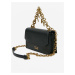 Černá dámská malá crossbody kabelka s ozdobnými detaily Versace Jeans Couture