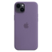 Apple silikonový kryt s MagSafe na iPhone 14 Plus fialkový