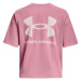 Under Armour LOGO LC OVERSIZED Dámské tričko, růžová, velikost