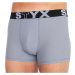 Pánské boxerky Styx sportovní guma světle šedé (G1067)