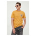 Tričko Guess oranžová barva, s aplikací