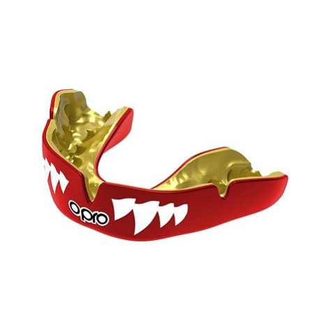 OPRO Instant custom fit jaws, červená/zlatá
