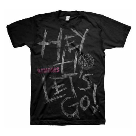 Ramones tričko, Hey Ho!, pánské RockOff