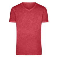 James&Nicholson Pánské tričko JN976 Red