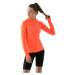 4F-WOMENS RUNNING SWEATSHIRT H4Z21-BLDF010-70N-ORANGE NEON Oranžová