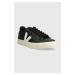 Kožené sneakers boty Veja Campo černá barva, CP0501215