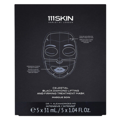 111SKIN - Celestial Black Diamond Mask - Liftingová a zpevňující pleťová maska