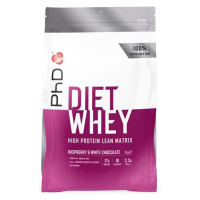 PhD Diet Whey Protein 1000 g - malina/bílá čokoláda