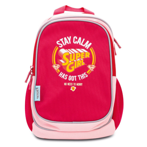 Předškolní batoh Supergirl - STAY CALM BAAGL