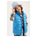 DEFACTO Boy's Water Repellent Stand-up Collar Puffer Vest