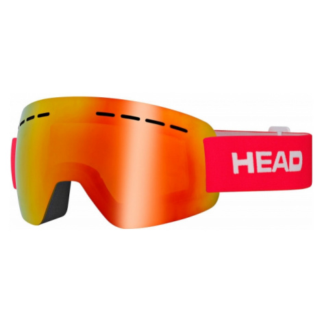 Head SOLAR FMR Lyžařské brýle, červená, velikost