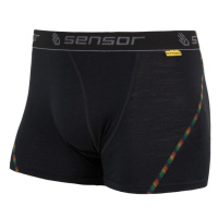 SENSOR MERINO AIR pánské trenky černá